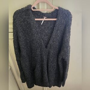 FREE PEOPLE Cozy Charcoal  Women's Sweater